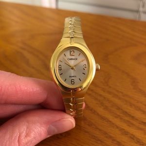 Carriage by Timex Gold Watch